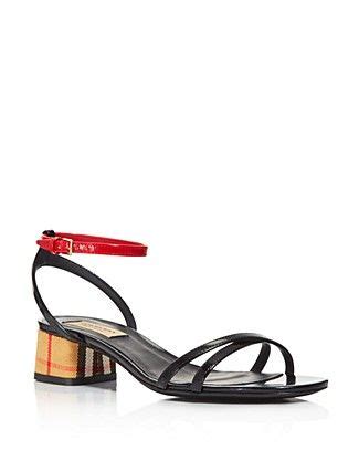 burberry anthea sandals|burberry peep high heel sandals.